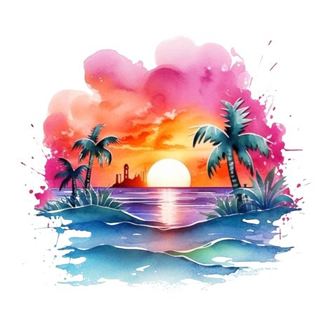 beach sublimation designs